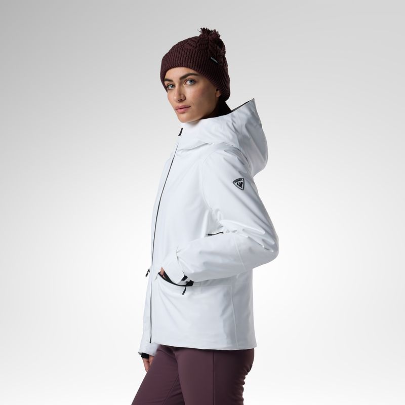 Куртка лижна жіноча Rossignol Rochrun Insulated white 4