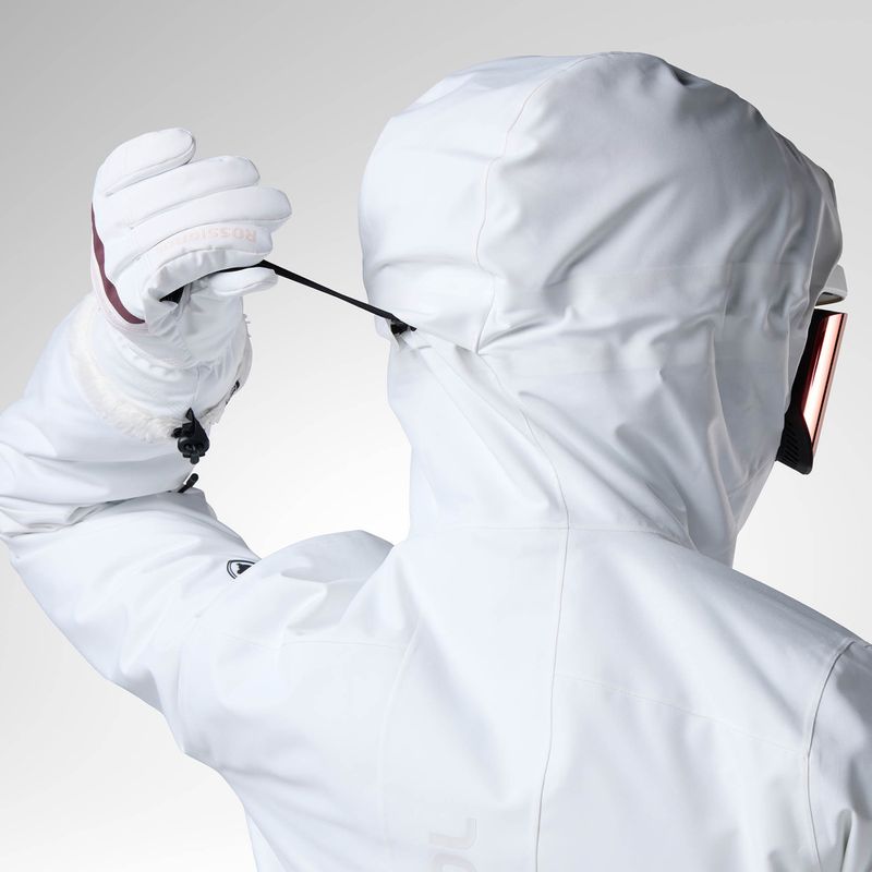 Куртка лижна жіноча Rossignol Rochrun Insulated white 8