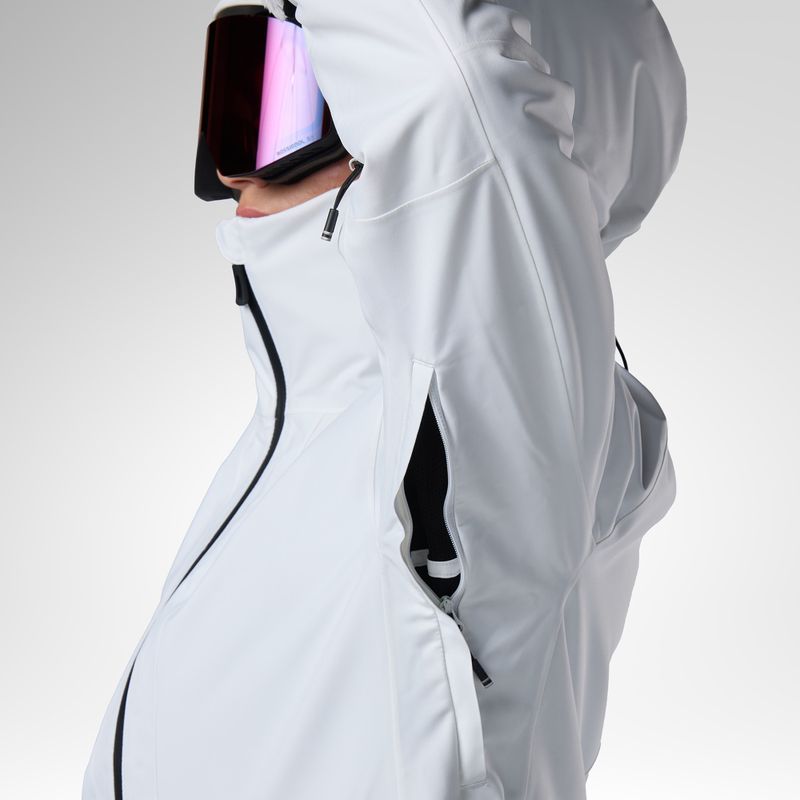 Куртка лижна жіноча Rossignol Rochrun Insulated white 9