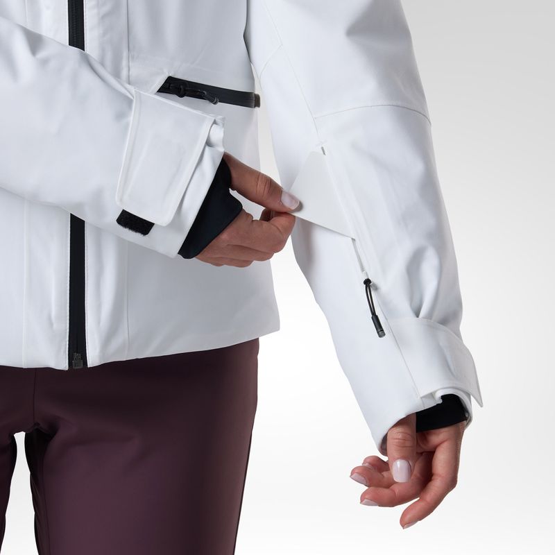 Куртка лижна жіноча Rossignol Rochrun Insulated white 10