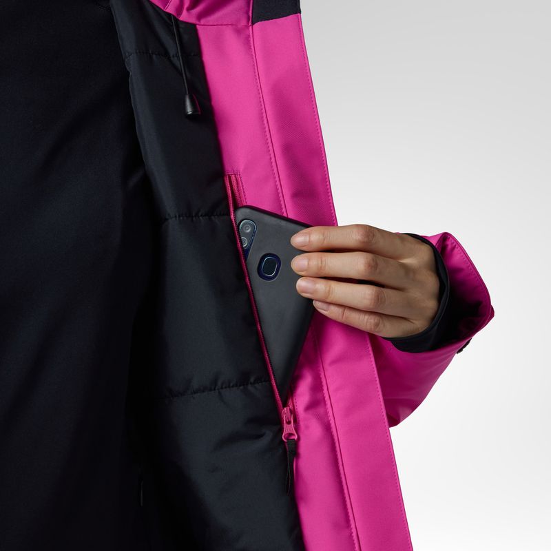 Куртка лижна жіноча Rossignol Rochrun Insulated electric fuchsia 10