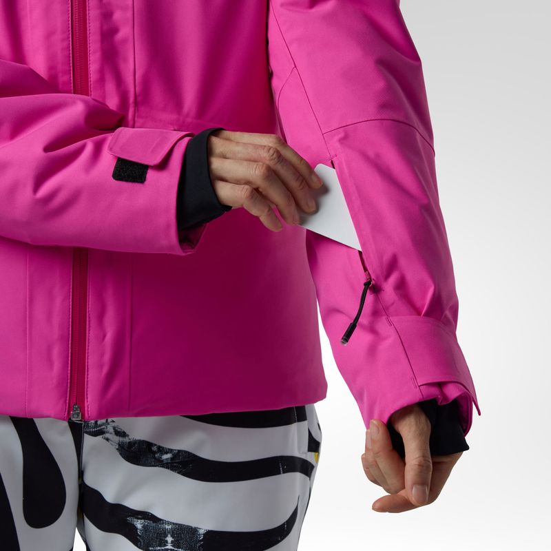 Куртка лижна жіноча Rossignol Rochrun Insulated electric fuchsia 12
