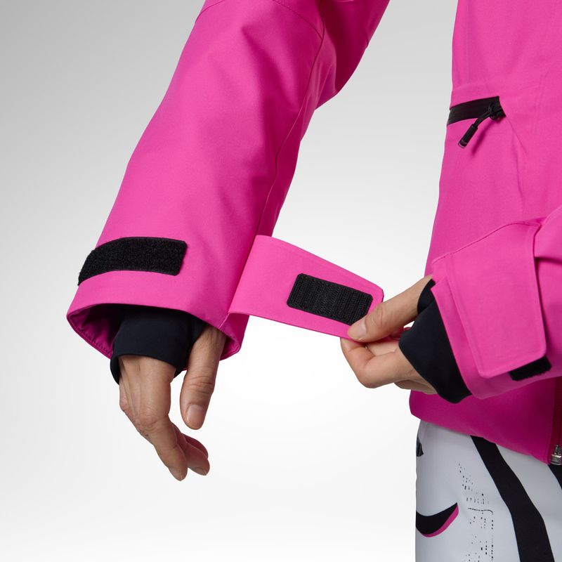 Куртка лижна жіноча Rossignol Rochrun Insulated electric fuchsia 13