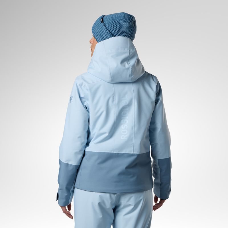 Куртка лижна жіноча Rossignol Rochrun Insulated blue aura/windward blue 3