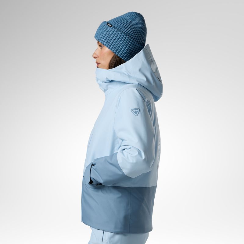 Куртка лижна жіноча Rossignol Rochrun Insulated blue aura/windward blue 4