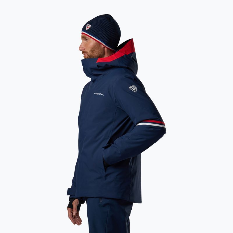 Куртка лижна чоловіча Rossignol Strawpile Insulated dark navy 4