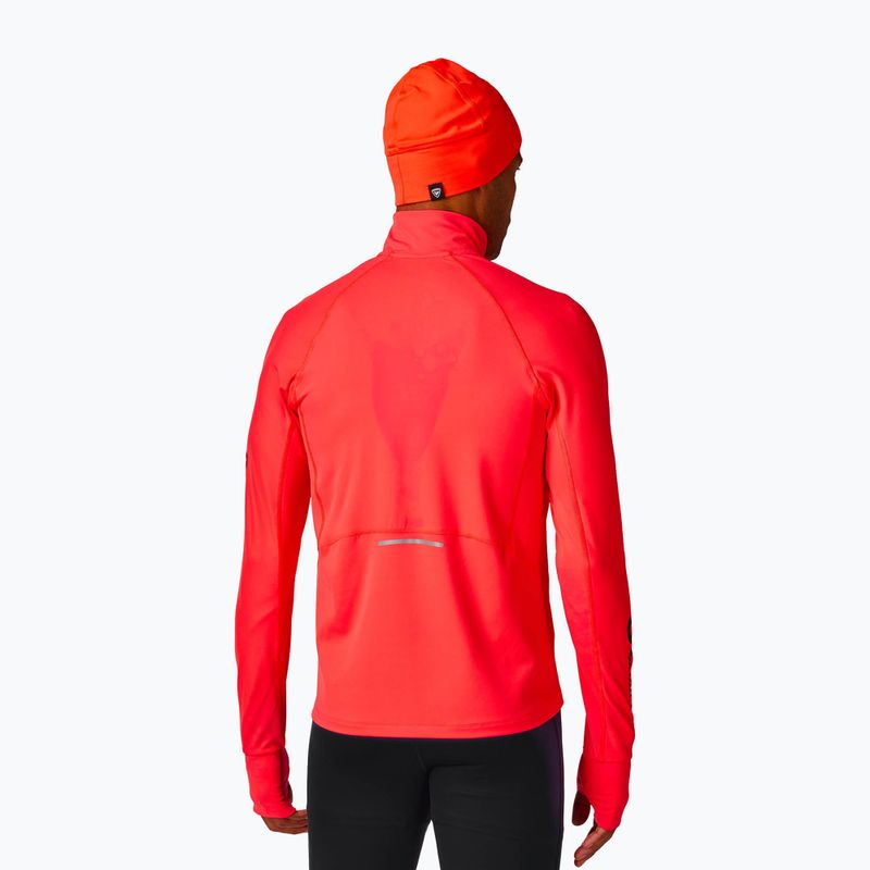Кофта чоловіча Rossignol Hero Half Zip First Layer neon red 4