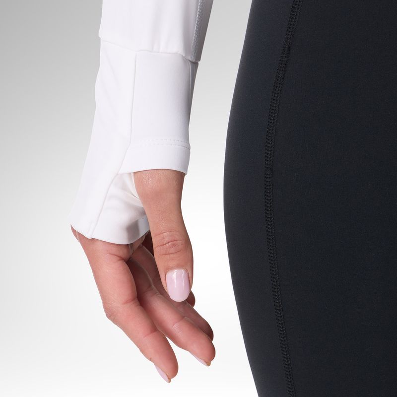Кофта термоактивна жіноча Rossignol Half Zip First Layer white 5