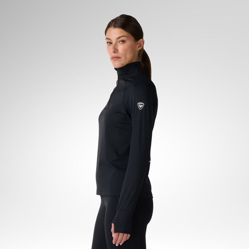 Кофта термоактивна жіноча Rossignol Half Zip First Layer black 4