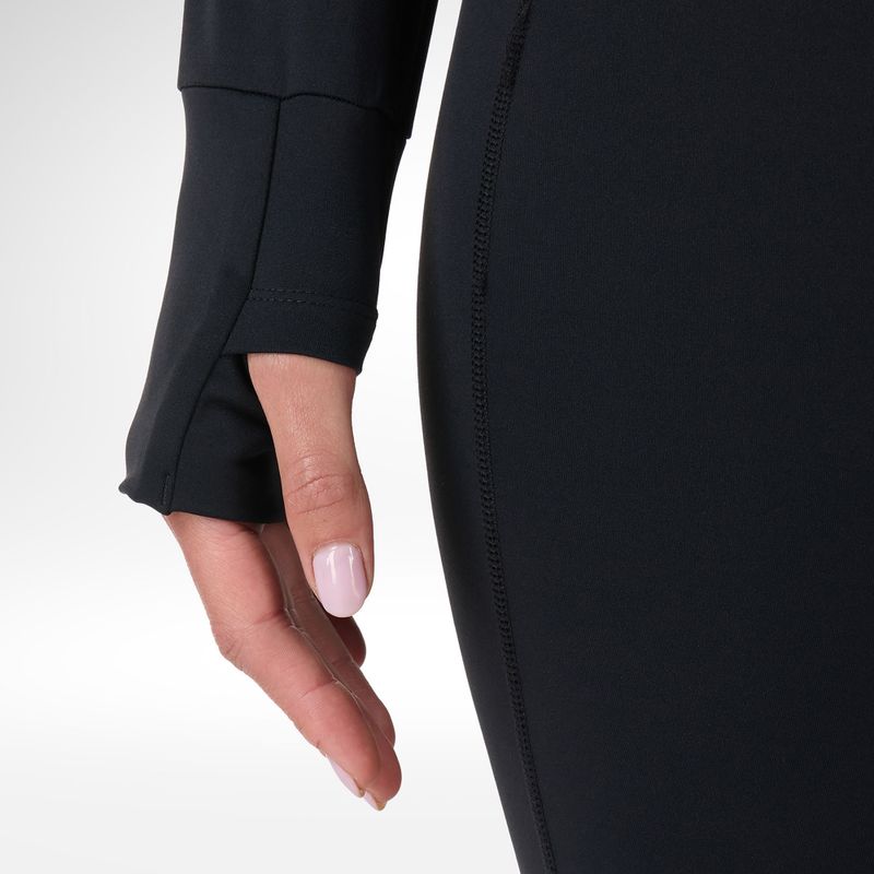 Кофта термоактивна жіноча Rossignol Half Zip First Layer black 6