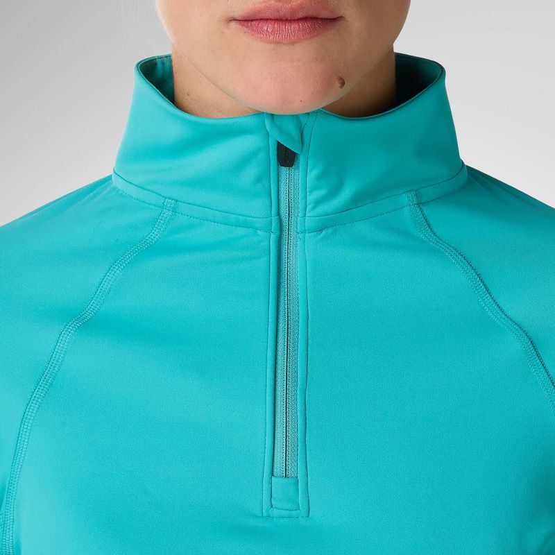 Кофта термоактивна жіноча Rossignol Half Zip First Layer baltic 5