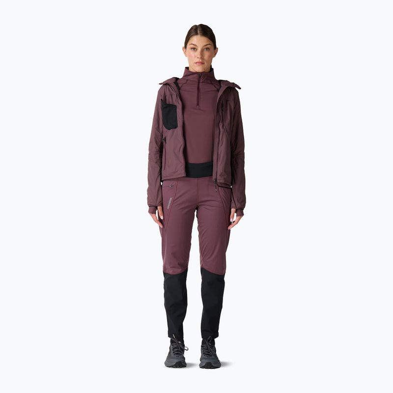 Кофта термоактивна жіноча Rossignol Half Zip First Layer huckleberry 2