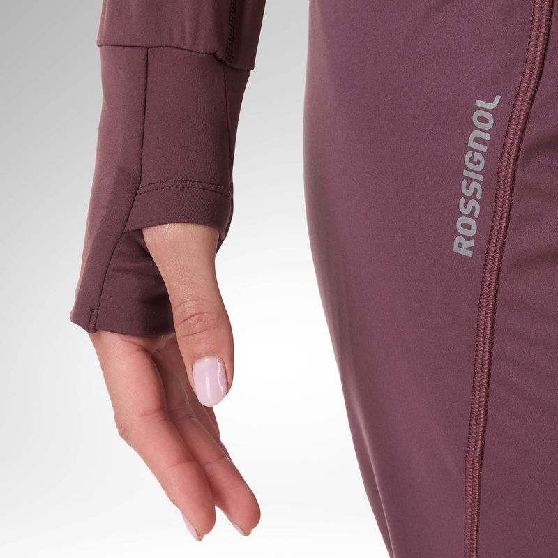 Кофта термоактивна жіноча Rossignol Half Zip First Layer huckleberry 6