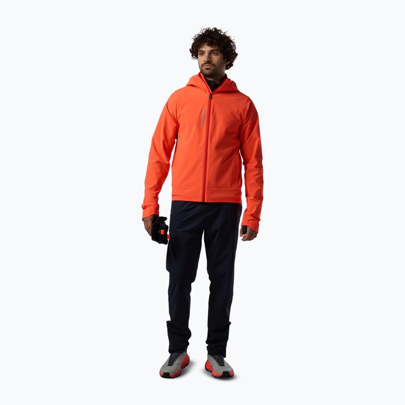 Куртка для скітуру чоловіча Rossignol Venon Wind Hoodie neon red 2