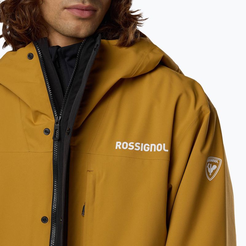 Куртка лижна чоловіча Rossignol Desafio 2L Shell dusted ochre 5