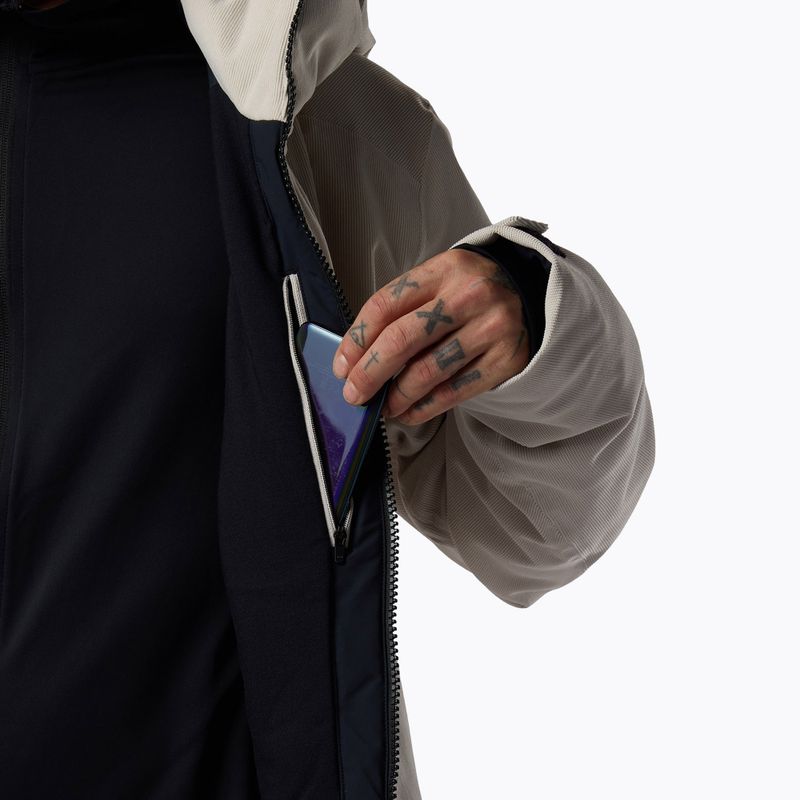 Куртка лижна чоловіча Rossignol Corduroy Insulated silver cloud 9