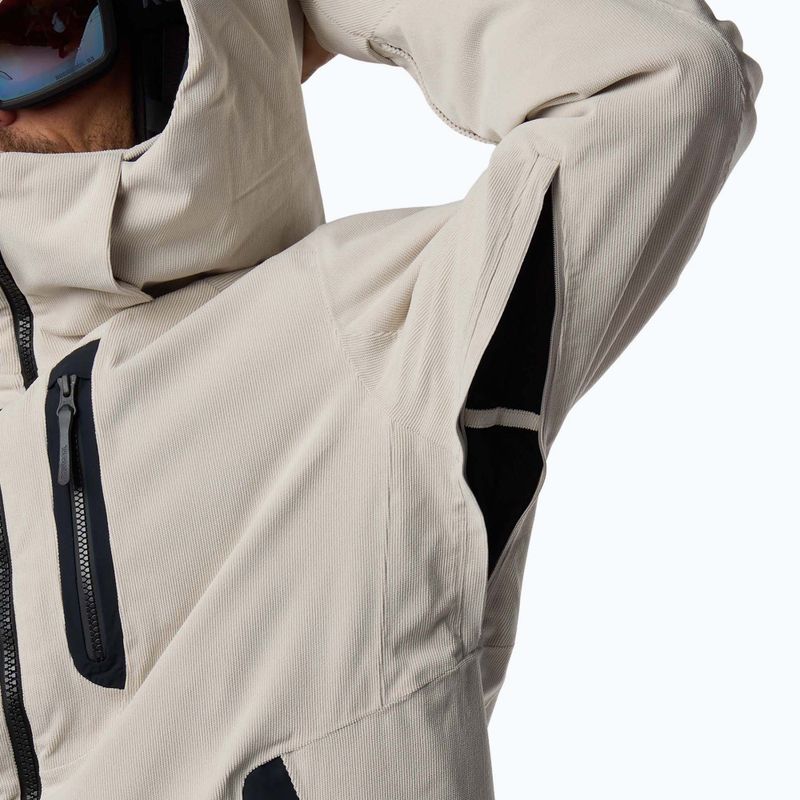 Куртка лижна чоловіча Rossignol Corduroy Insulated silver cloud 16