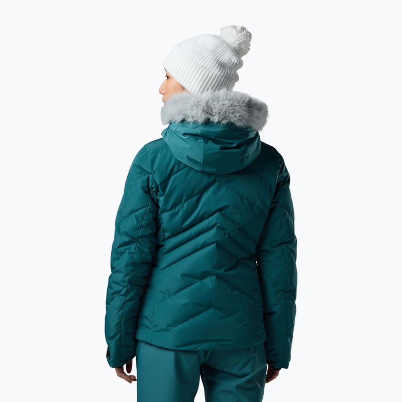Куртка лижна жіноча Rossignol Staci Insulated transformative teal pearly 3