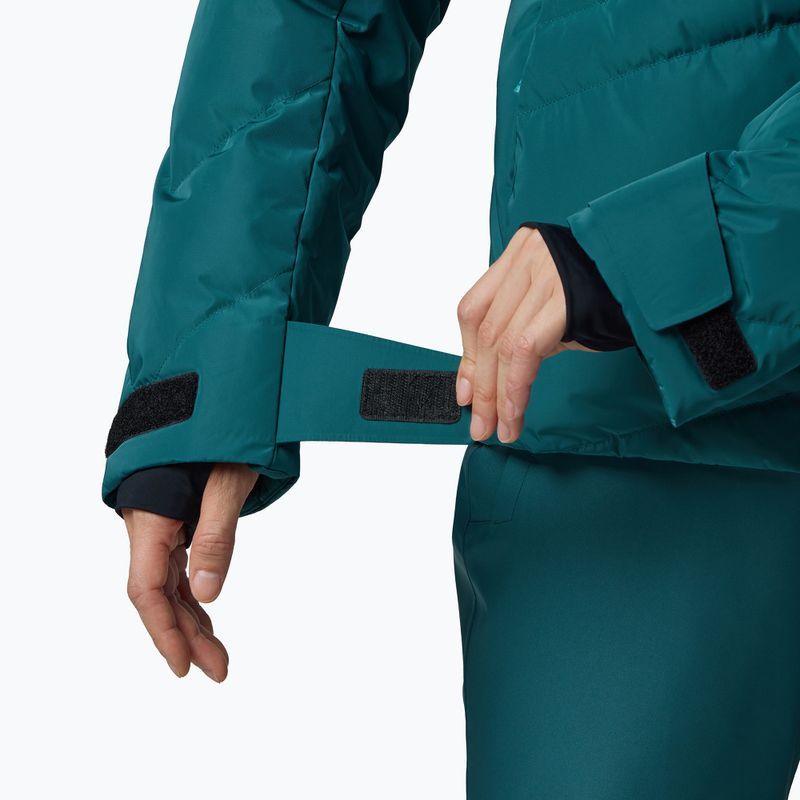 Куртка лижна жіноча Rossignol Staci Insulated transformative teal pearly 8
