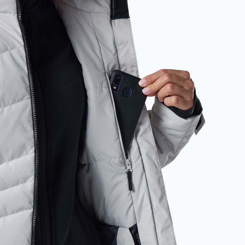 Куртка лижна жіноча Rossignol Staci Insulated silver pearly 9