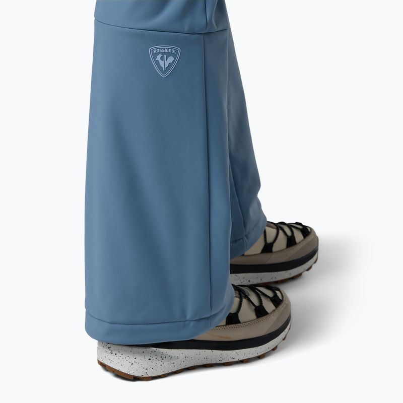 Штани лижні жіночі Rossignol Ski Softshell windward blue 6