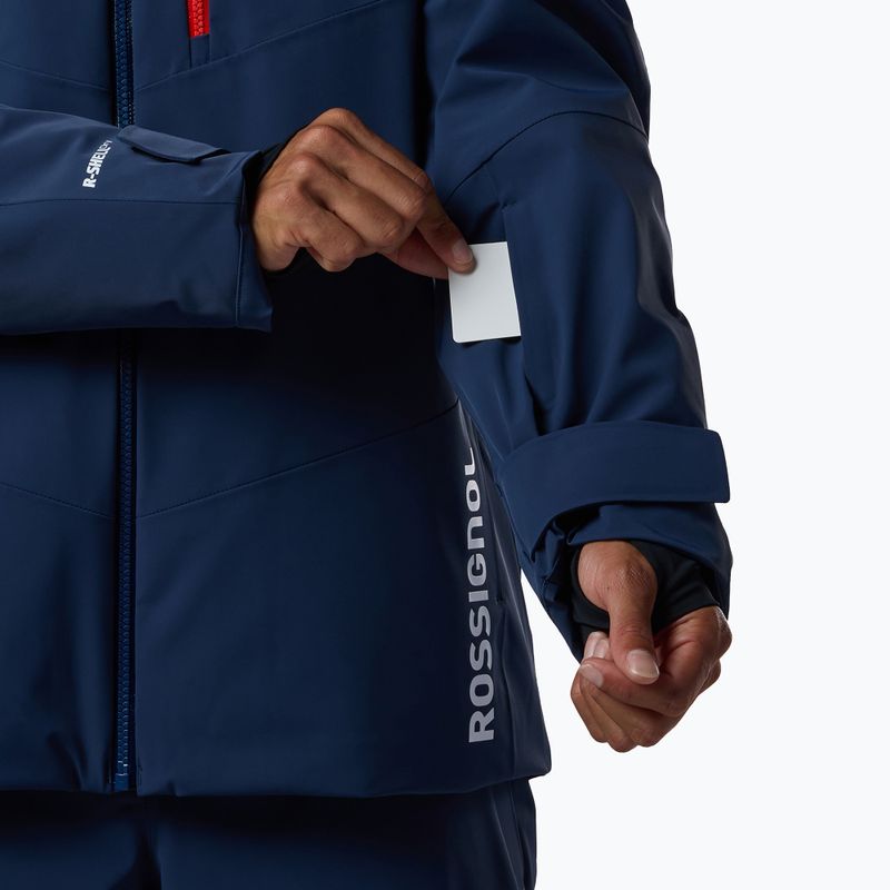 Куртка лижна чоловіча Rossignol 4WS Blackside Insulated dark navy 6