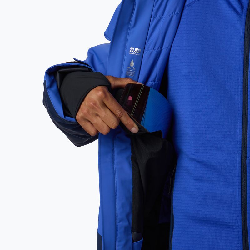 Куртка лижна чоловіча Rossignol 4WS Blackside Insulated dazzle blue/dark navy 10