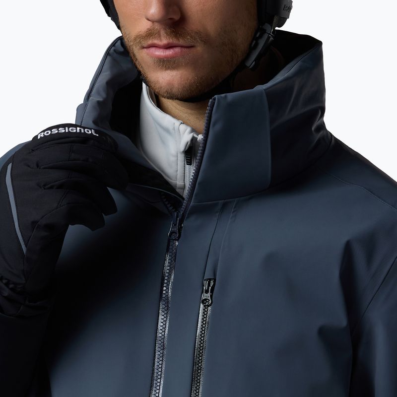 Куртка лижна чоловіча Rossignol 4WS Blackside Insulated turbulence/black 6