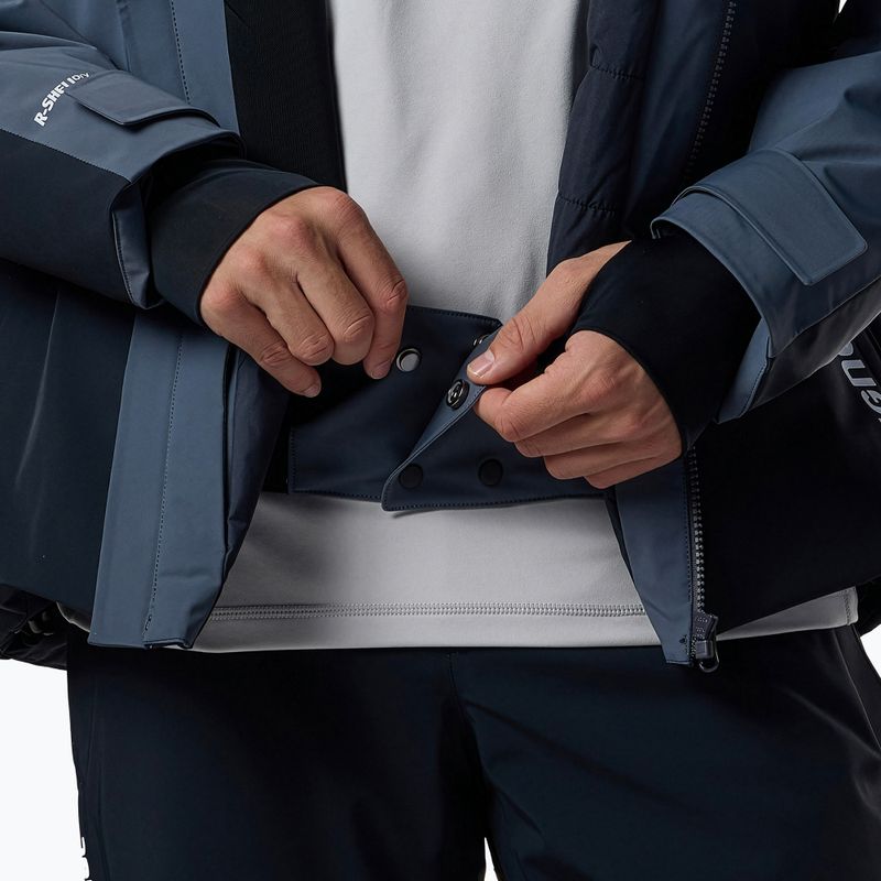Куртка лижна чоловіча Rossignol 4WS Blackside Insulated turbulence/black 12