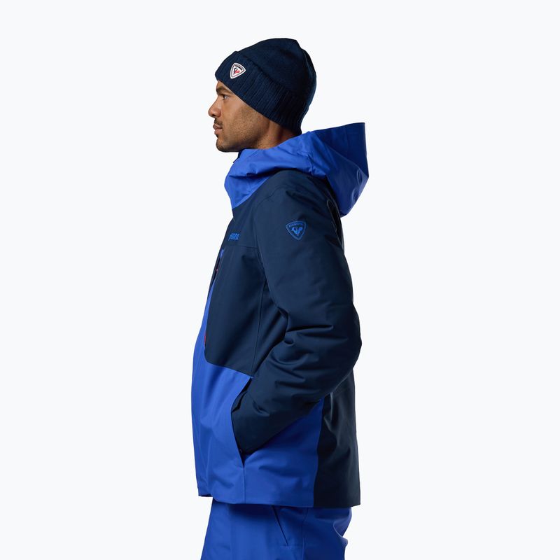Куртка лижна чоловіча Rossignol Velika Insulated dazzle blue/dark navy 4