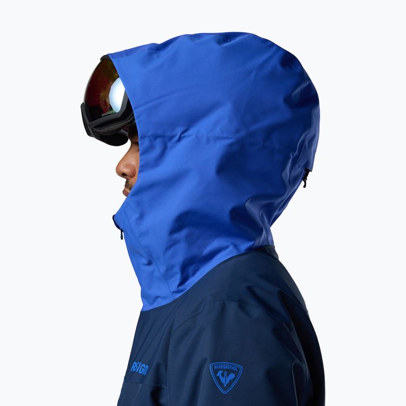 Куртка лижна чоловіча Rossignol Velika Insulated dazzle blue/dark navy 13
