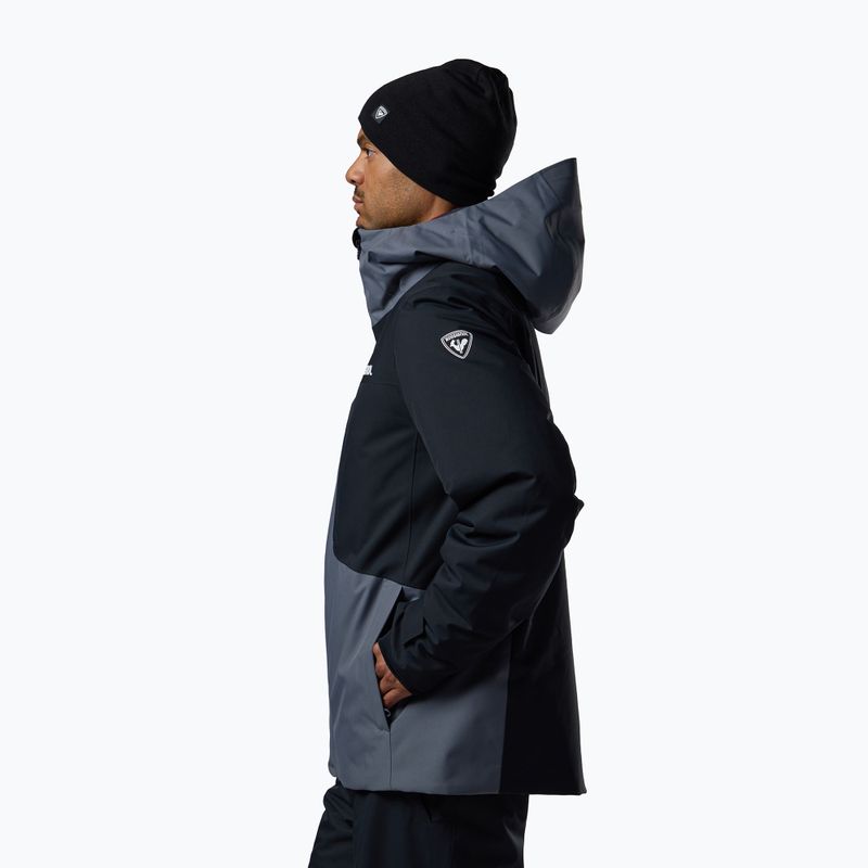 Куртка лижна чоловіча Rossignol Velika Insulated turbulence/black 4