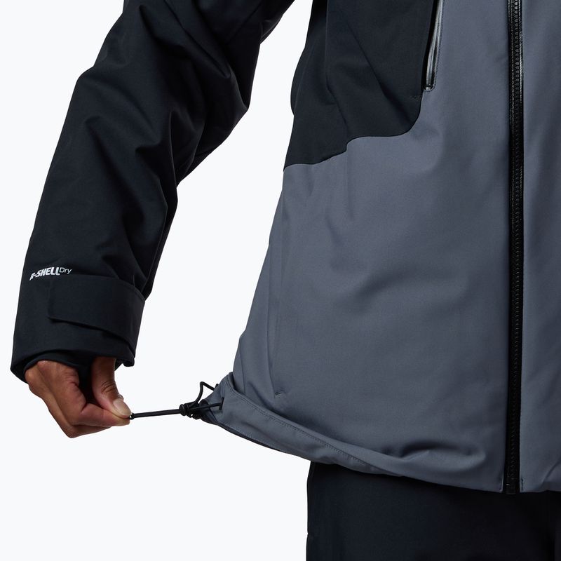 Куртка лижна чоловіча Rossignol Velika Insulated turbulence/black 9