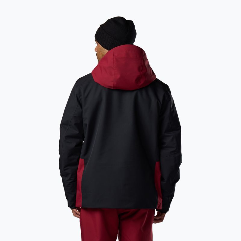 Куртка лижна чоловіча Rossignol Velika Insulated tibetan red/black 3