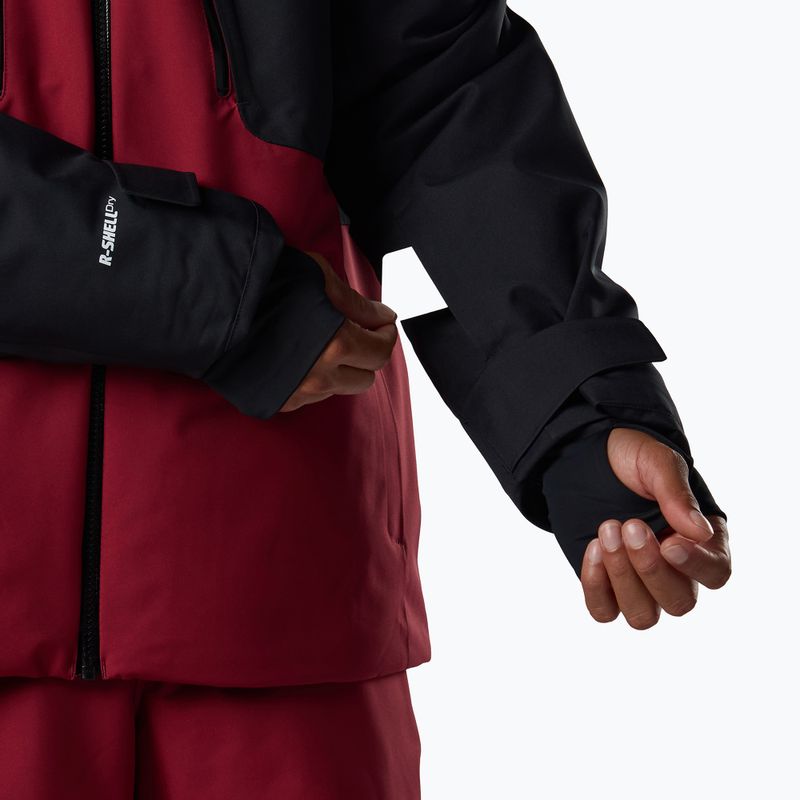 Куртка лижна чоловіча Rossignol Velika Insulated tibetan red/black 6