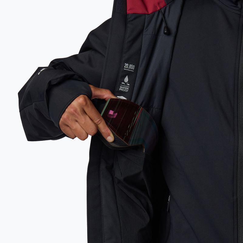 Куртка лижна чоловіча Rossignol Velika Insulated tibetan red/black 10