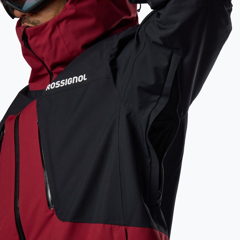 Куртка лижна чоловіча Rossignol Velika Insulated tibetan red/black 15