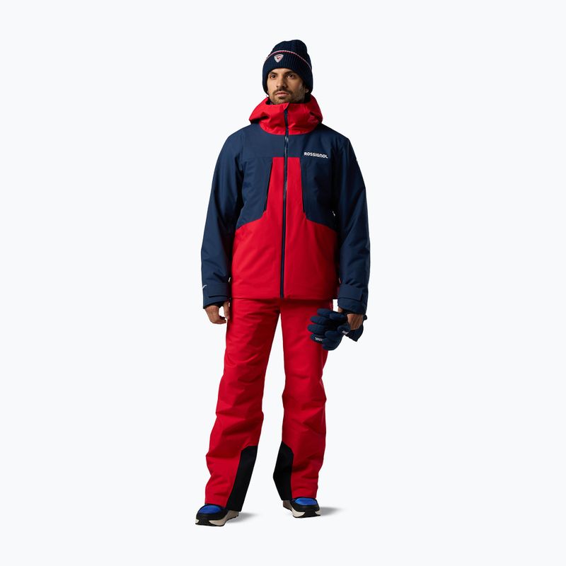 Куртка лижна чоловіча Rossignol Velika Insulated sports red/dark navy 2