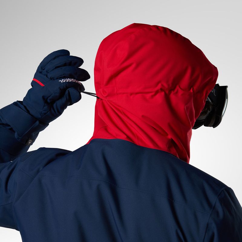 Куртка лижна чоловіча Rossignol Velika Insulated sports red/dark navy 7