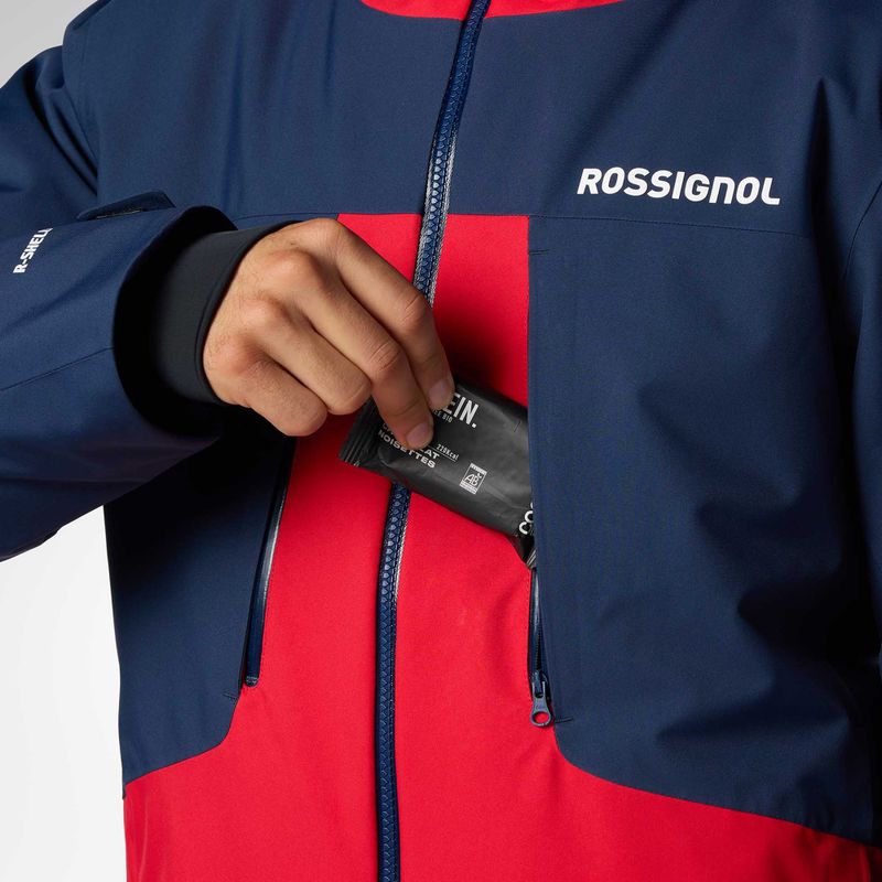 Куртка лижна чоловіча Rossignol Velika Insulated sports red/dark navy 8