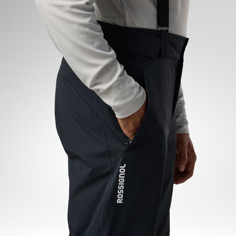 Штани лижні чоловічі Rossignol 4WS Blackside Insulated black 8