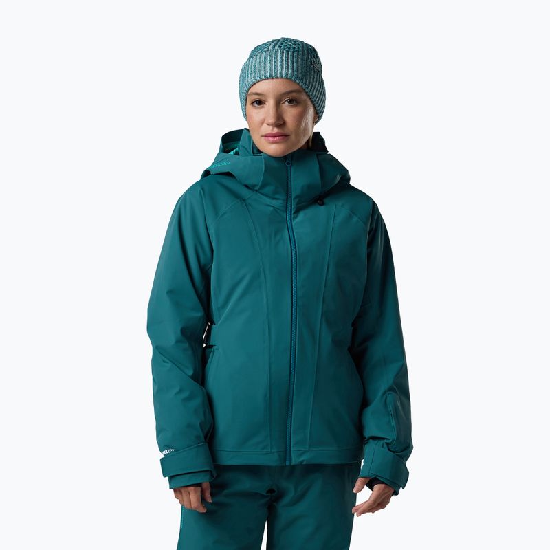 Куртка лижна жіноча Rossignol 4WS Blackside Insulated transformative teal