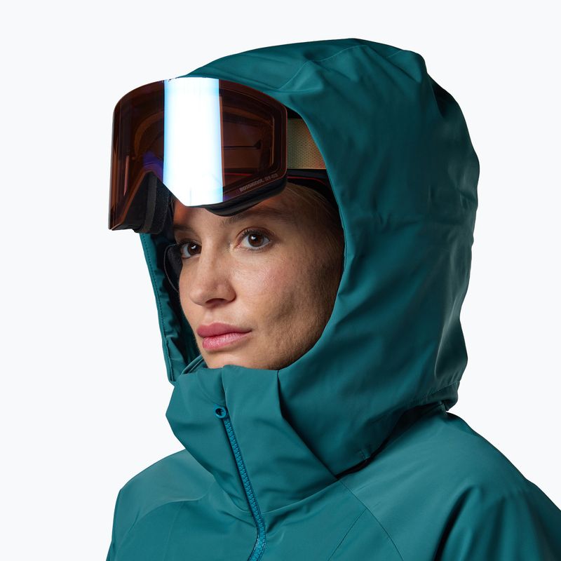 Куртка лижна жіноча Rossignol 4WS Blackside Insulated transformative teal 5
