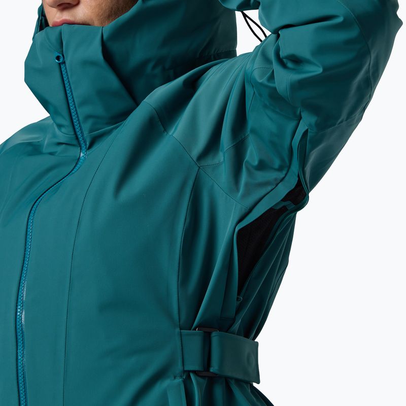 Куртка лижна жіноча Rossignol 4WS Blackside Insulated transformative teal 9