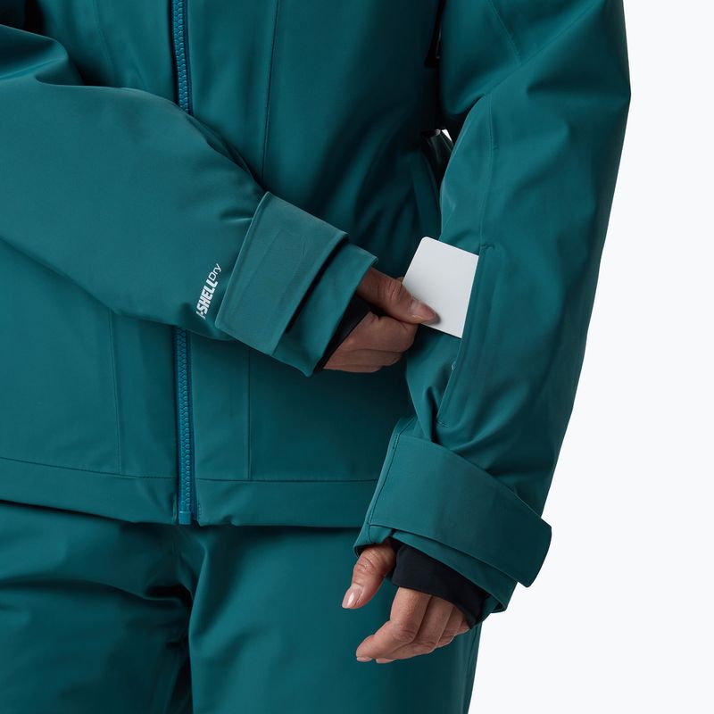 Куртка лижна жіноча Rossignol 4WS Blackside Insulated transformative teal 10