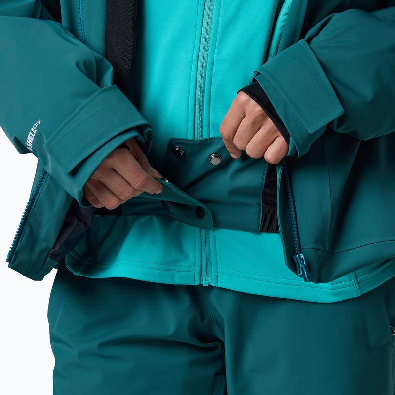 Куртка лижна жіноча Rossignol 4WS Blackside Insulated transformative teal 16