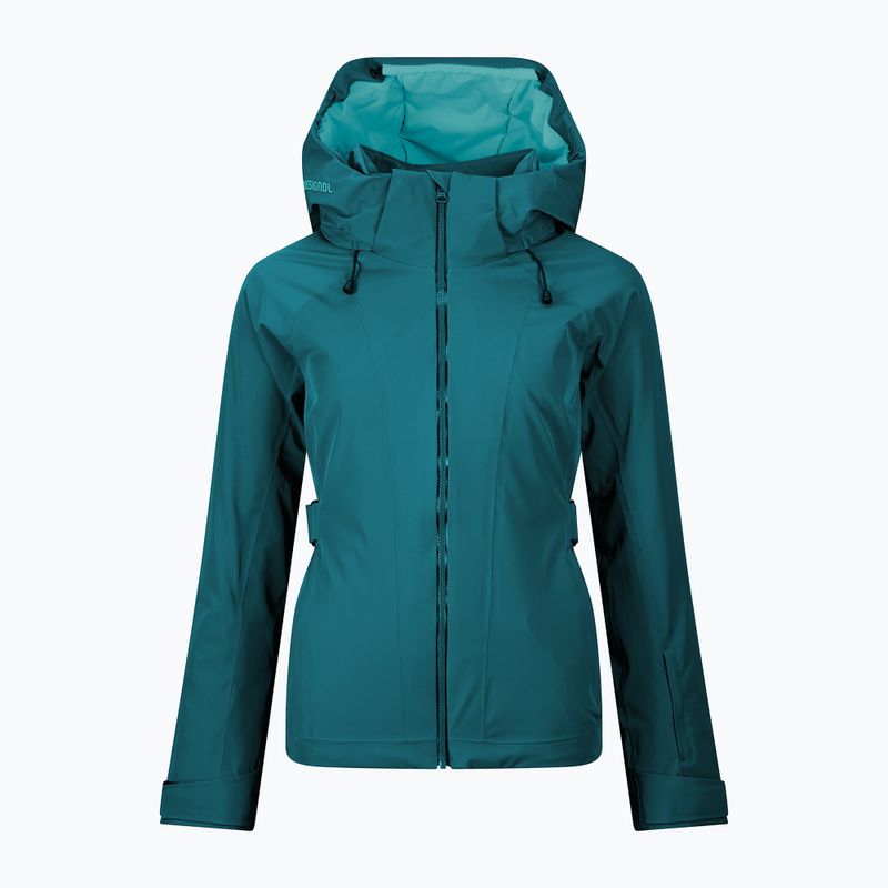 Куртка лижна жіноча Rossignol 4WS Blackside Insulated transformative teal 17
