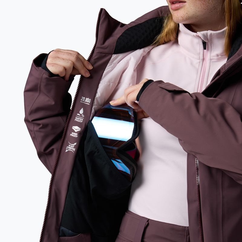Куртка лижна жіноча Rossignol 4WS Blackside Insulated huckleberry 9