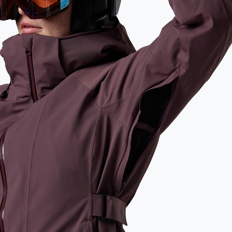 Куртка лижна жіноча Rossignol 4WS Blackside Insulated huckleberry 10