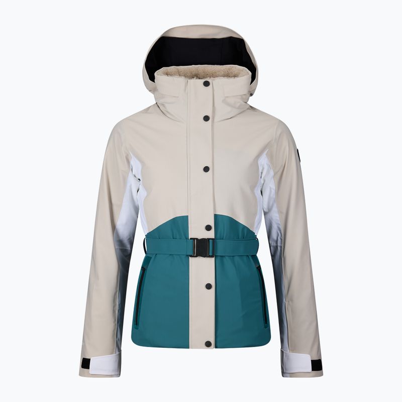 Куртка лижна жіноча Rossignol Snowdazzle Belted silver cloud 15
